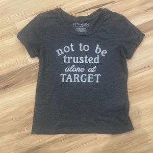 Fifth Sun grey graphic tee size XS